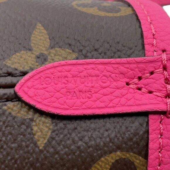 LOUIS VUITTON Neverfull・Inside Out Size BB Monogram Rose Buffalo Pondicher - Picture 10 of 16